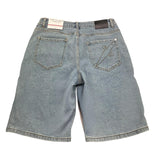 Cesare Paciotti Bermuda Tinta Unita In Denim con Girovita Regolabile per Bambino HSUID AZZURRO CESARE PACIOTTI 