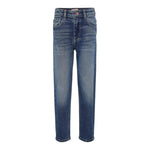 ONLY jeans tinta unita con girovita regolabile Blu per Bambina 15264774 BLU ONLY 