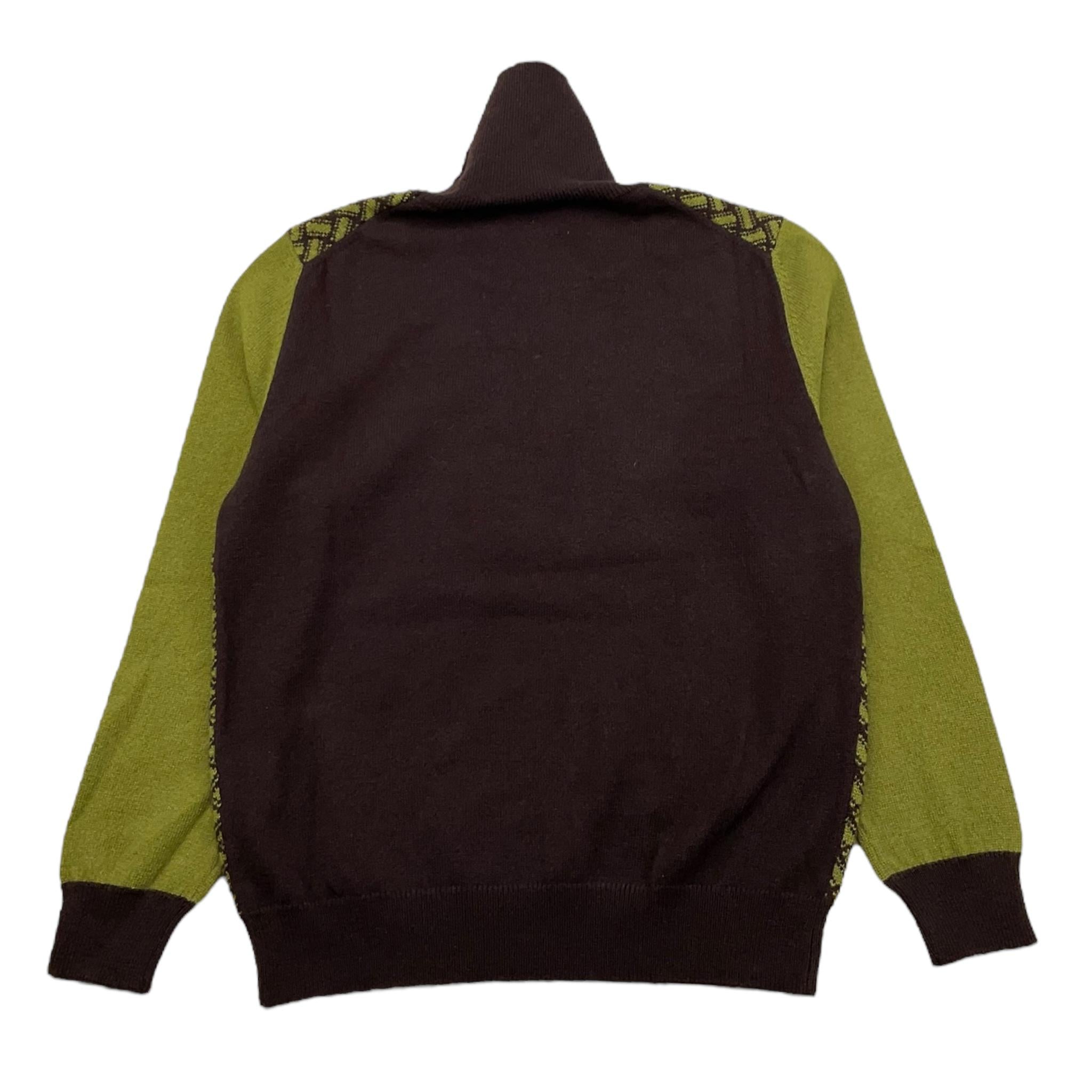DRUMOHR maglia collo alto stampa fantasia Marrone/verde per Bambino W3SW61 MARRONE/VERDE DRUMOHR 