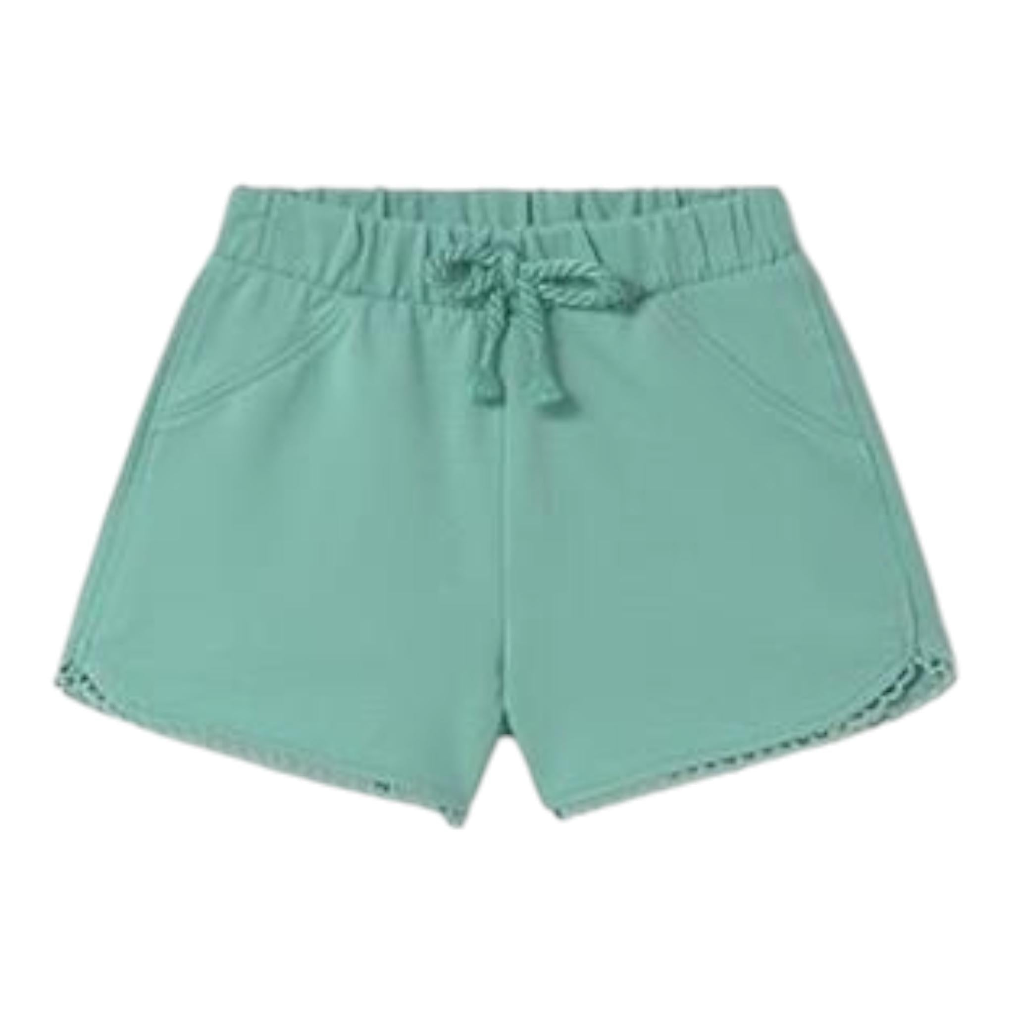 Mayoral Short Tinta Unita con Trafori per Neonata 603 VERDE ACQUA MAYORAL 