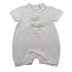 Nanan Pagliaccetto Tinta Unita con Stampa per Neonata E2000406R ROSA NANAN 