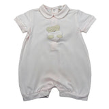 Nanan Pagliaccetto Tinta Unita con Stampa per Neonata E2000406R ROSA NANAN 