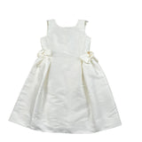 Simonetta Abito Cerimonia Tinta Unita Giromanica per Bambina 1K1332 BIANCO SIMONETTA 