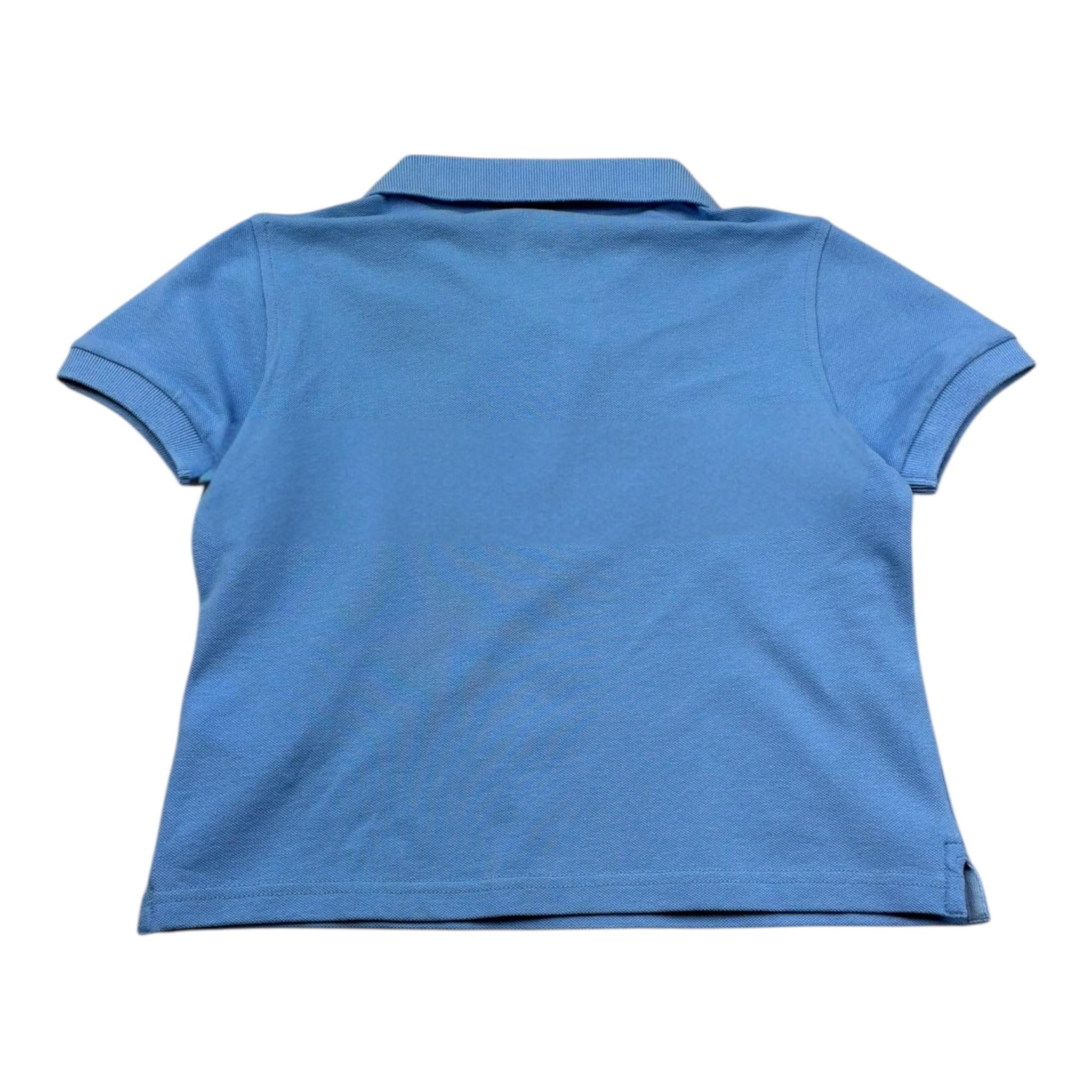 K-Way Polo Tinta Unita con Logo per Bambino K3148IW AZZURRO K-WAY 