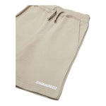 Dsquared2 Bermuda In Tuta Tinta Unita con Stampa per Bambino DQ2738 BEIGE DSQUARED2 