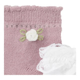 MAYORAL set calzini bicolore Bianco/rosa per Neonata 10655 BIANCO/ROSA MAYORAL 