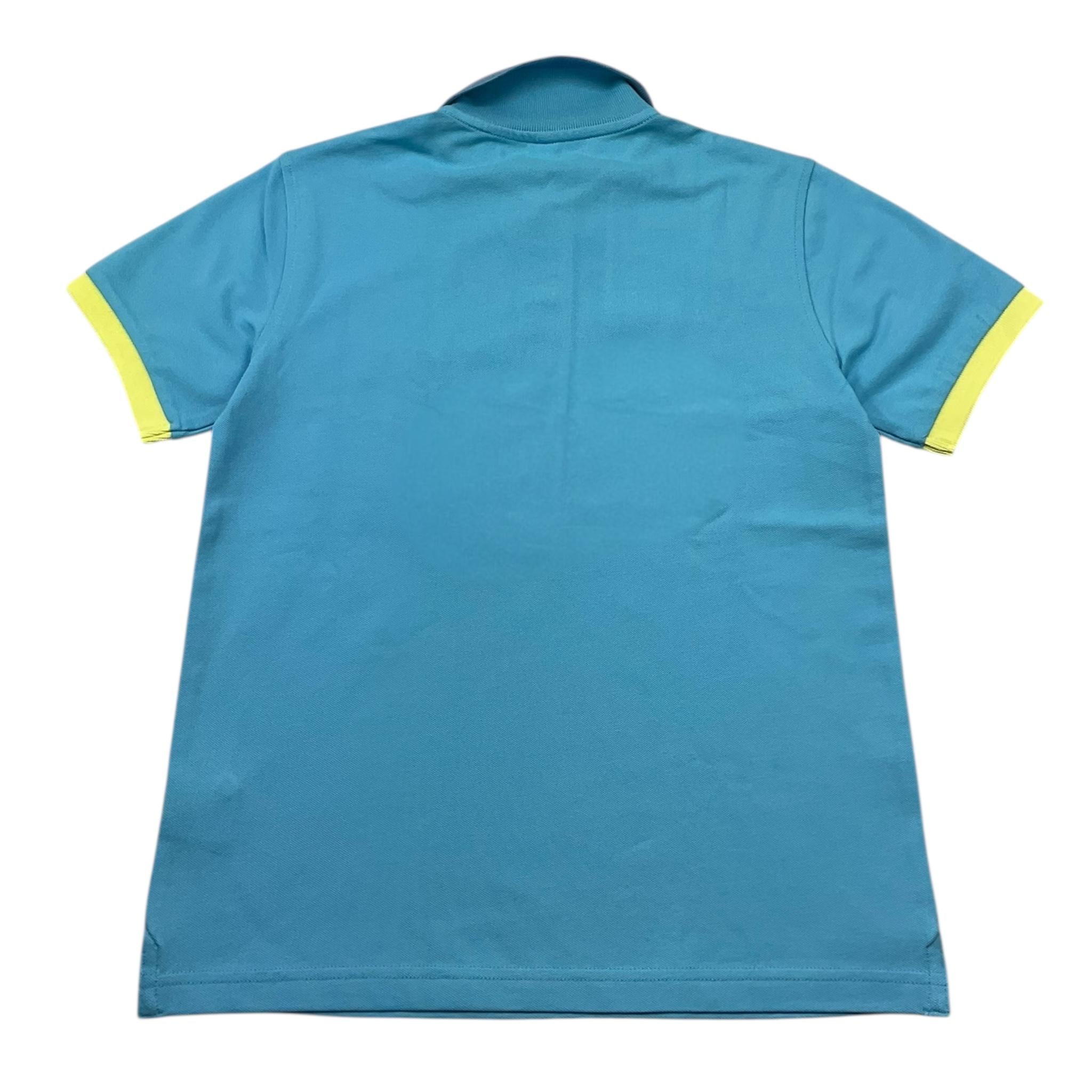 Sun68 Polo Mezza Manica Tinta Unita per Bambino A35312J TURCHESE SUN68 