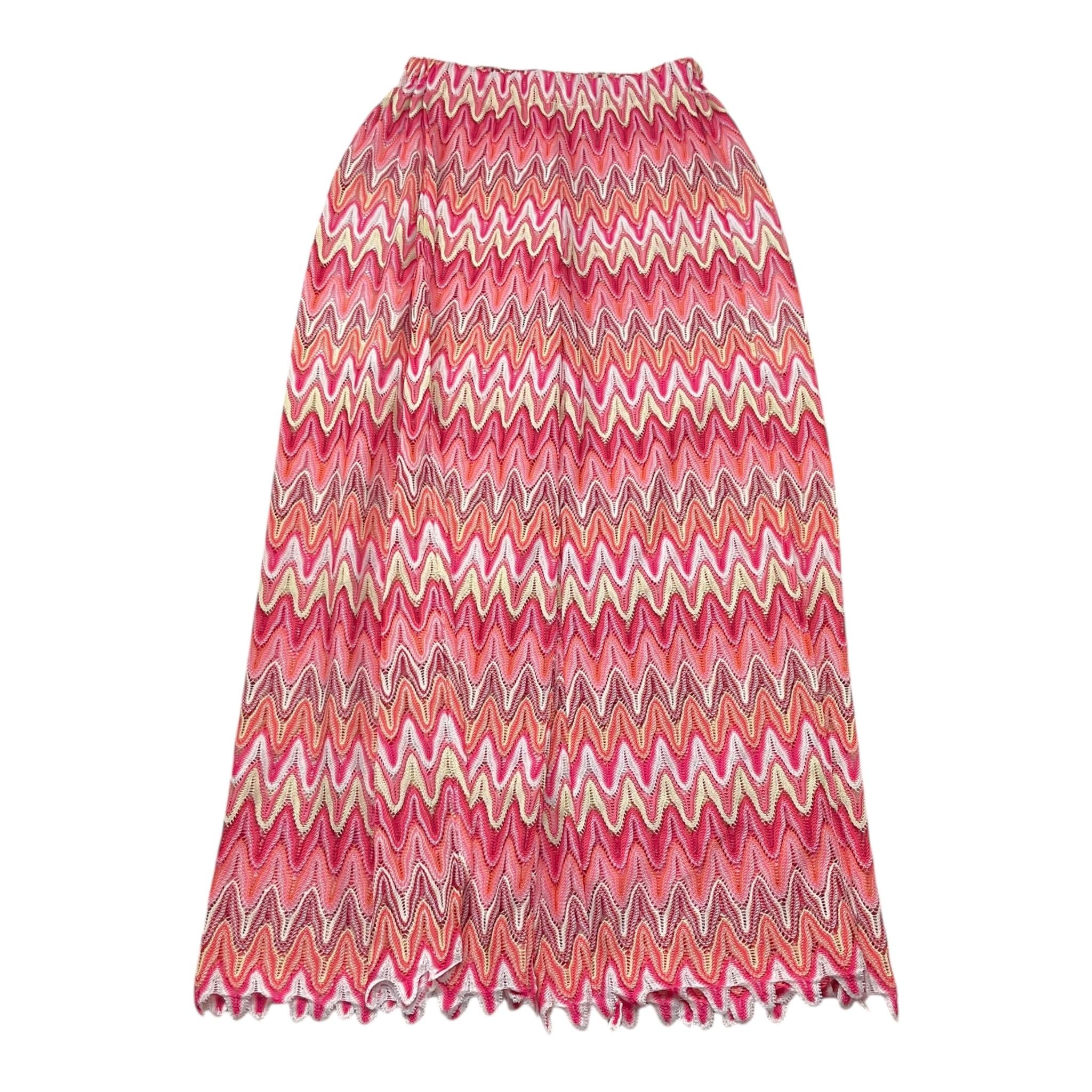 Lu Lu By Miss Grant Pantalone Tinta Unita con Fantasia per Bambina LL3465 FUXIA LU LU BY MISS GRANT 