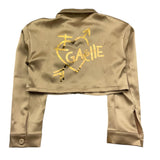 Gaelle Camicia Manica Lunga Modello Crop per Bambina 2745JY00363 ORO GAELLE 