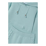 MAYORAL completo 2 pezzi felpa-pantalone tinta unita Verde acqua per Bambina 4552JX VERDE ACQUA MAYORAL 
