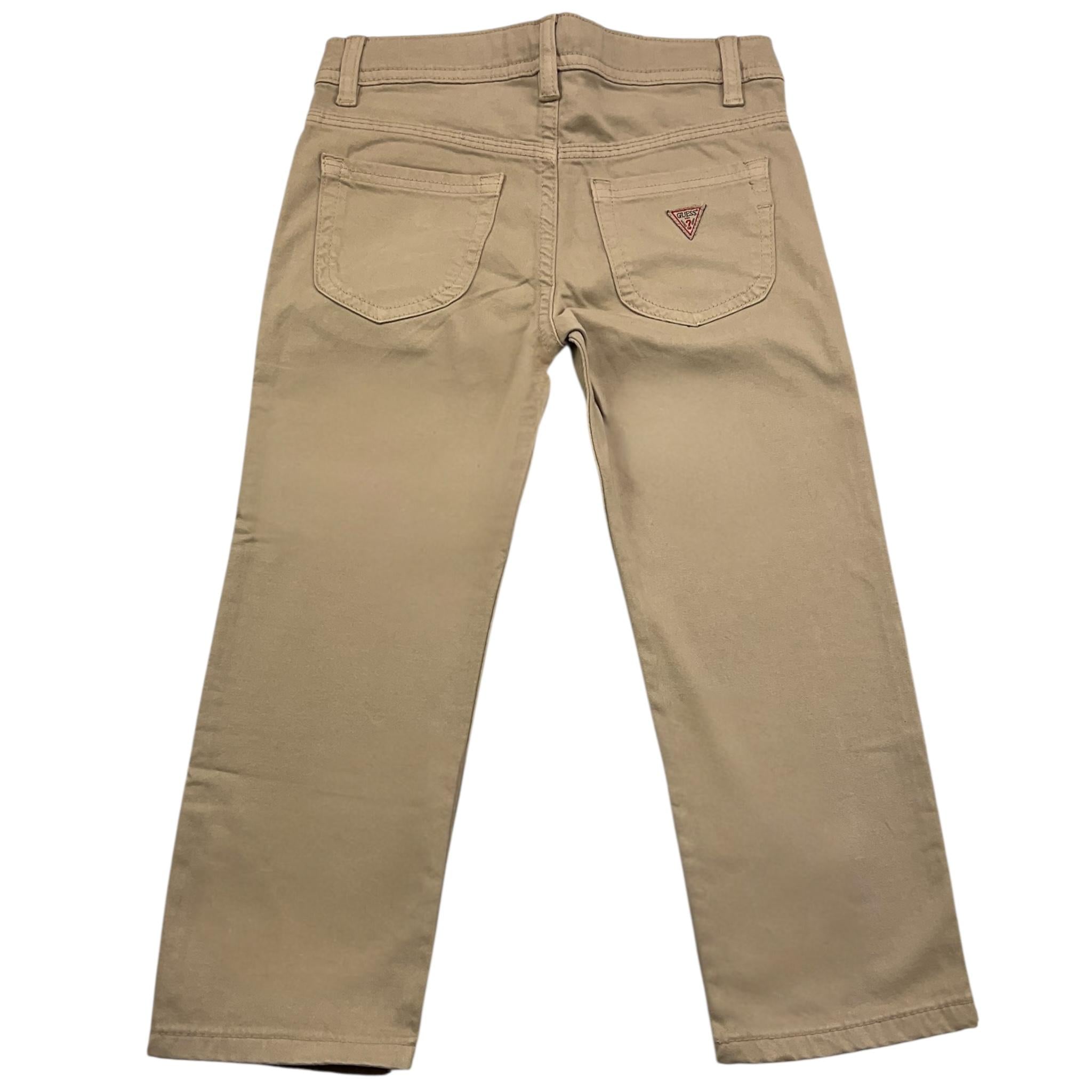 GUESS pantalone tinta unita con girovita regolable Beige per Bambino N4YB05WDD52X BEIGE GUESS 