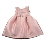 Cua-Cuak Abito Cerimonia Giromanica tinta unita Rosa per Bambina 4850 ROSA CUA-CUAK 