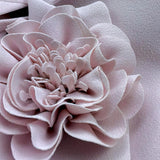 Sarabanda Giacca Tinta Unita con Fiore per Bambina 0B493 ROSA SARABANDA 