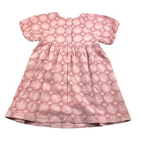Zhoe &amp; Tobiah Einfarbiges Durchbrochenes Kleid Mit Rosa Stickerei Für Mädchen