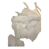 BABE & TESS cintura tinta unita con applicazioni fiori Bianco per Neonata 001 BIANCO BABE & TESS 