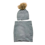 MAYORAL set cappello-scaldacollo tinta unita Azzurro per Bambina 10825 AZZURRO MAYORAL 