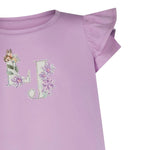 Liu Jo T-Shirt tinta unita con Brillantini Lilla per Bambina KA5092XXXX LILLA LIU JO 
