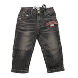ICEBERG jeans tinta unita con girovita regolabile Nero per Neonato PTICE5308B NERO ICEBERG 