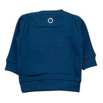 TRUSSARDI felpa chiusa girocollo tinta unita con stampa Blu per Neonato TIA24086FEN BLU TRUSSARDI 