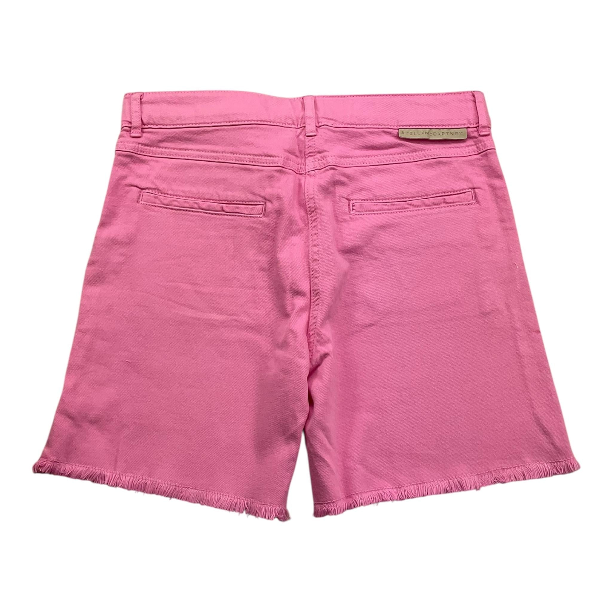 Stella Mccartney Short Tinta Unita con Girovita Regolabile per Bambina TW6B39 ROSA STELLA McCARTNEY 