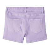 Name It Short tinta unita con Girovita Regolabile Lilla per Bambina 13212157 LILLA NAME IT 