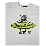 Refrigiwear T-Shirt Girocollo Tinta Unita con Stampa per Bambino RW431 BIANCO REFRIGIWEAR 
