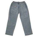 Eleventy Jeans Tinta Unita Con Elastico In Vita Azzurro Per Bambino