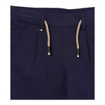 Boss Bermuda Tinta Unita con Elastico In Vita per Neonato J52084 BLU BOSS 