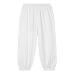 Stella Mccartney Pantalone Tuta Tinta Unita con Ricamo Logo per Bambina TW6E50 PANNA STELLA McCARTNEY 