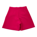 SIMONETTA short tinta unita con girovita regolabile Fuxia per Bambina SV6A79 FUXIA SIMONETTA 