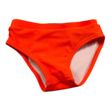 Guess Costume Mutandina Tinta Unita con Logo per Neonato I5GZ02MC052 ARANCIONE GUESS 