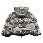 ELISABETTA FRANCHI giubbino tinta unita con cappuccio Argento per Bambina EFGB119 ARGENTO ELISABETTA FRANCHI 