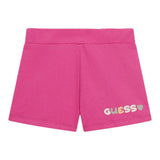 Guess Short In Tuta Tinta Unita con Logo per Neonata K5GD08KA6R4XX FUXIA GUESS 
