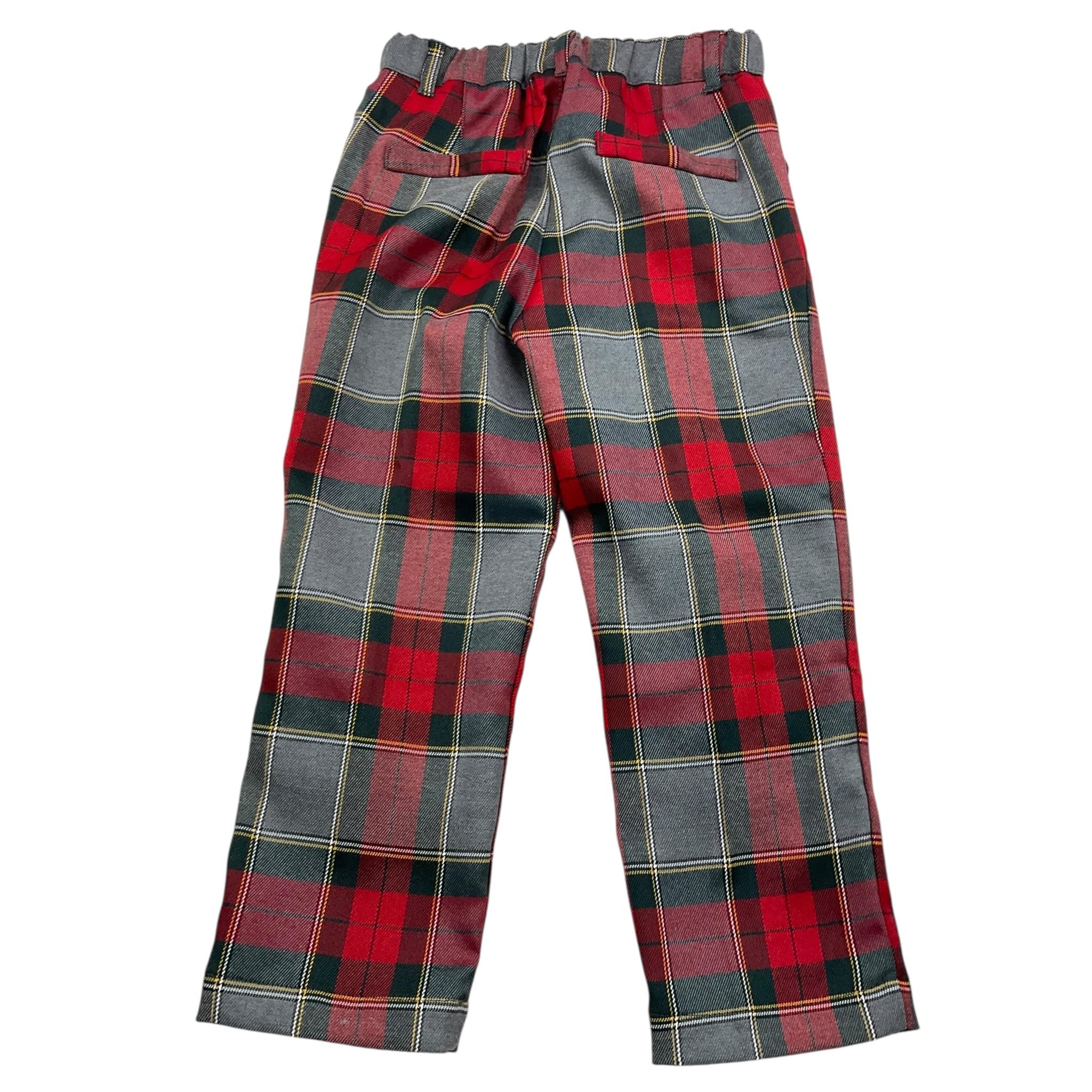 MALVI & CO pantalone fantasia scozzese Multicolor per Bambino FCCB204PNRR MULTICOLOR MALVI & CO 