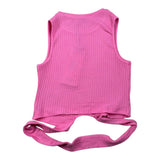 Gaelle Top tinta unita Giromanica Fuxia per Bambina 2746TOPY00505 FUXIA GAELLE 