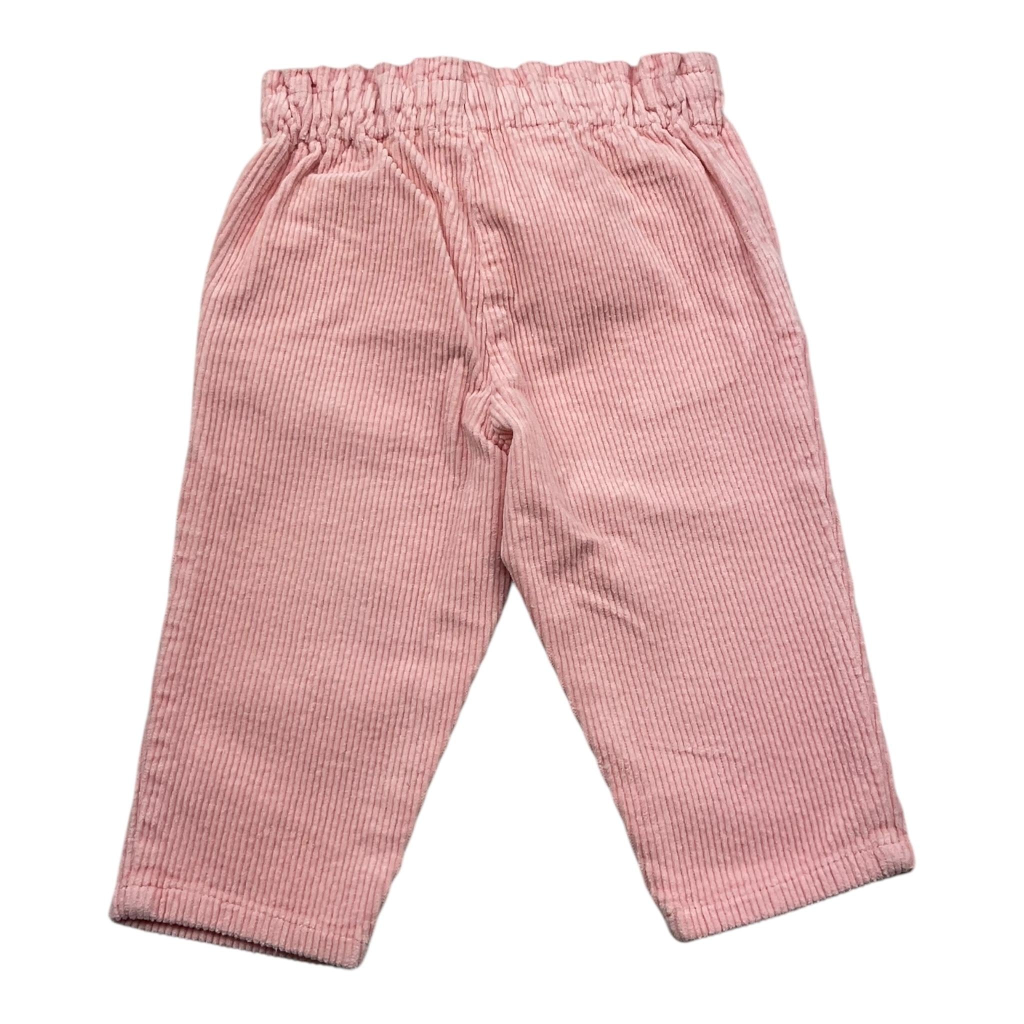 CARRE'MENT BEAU pantalone tinta unita con elastico in vita Rosa per Neonata Y04158N ROSA CARRE'MENT BEAU 