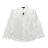 Please Camicia Tinta Unita per Bambino CL17270B73 BIANCO/GRIGIO PLEASE 