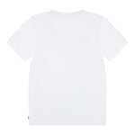 Levi'S T-Shirt Girocollo Tinta Unita con Logo per Bambino 9EM650 BIANCO LEVI'S 