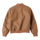 Sarabanda Giubbino In Ecopelle Reversibile Bicolore per Bambino 0B771 CAMMELLO/BLU SARABANDA 