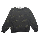 Most Los Angeles Crewneck Sweatshirt Einfarbig Logo Schwarz Für Jungen