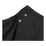 MARC ELLIS short tinta unita con bottoni in contrasto Nero per Bambina JMJS16489 NERO MARC ELLIS 