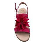 Il Gufo Sandalo Tinta Unita con Applicazioni per Bambina G625 FUXIA IL GUFO 