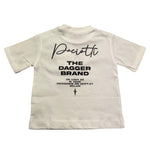 Cesare Paciotti T-Shirt Girocollo Tinta Unita con Stampa per Bambino TSP5113B BIANCO CESARE PACIOTTI 