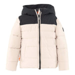 SUNS  giubbino bicolore con zip e cappuccio Nero/beige per Bambino GBS5305U NERO/BEIGE SUNS 