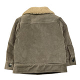 TRUSSARDI giubbino tinta unita in camoscio Beige per Neonato TIA25137GB BEIGE TRUSSARDI 