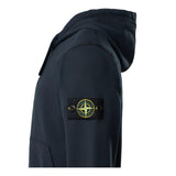Stone Island Felpa con Zip E E Logo per Bambino 811660720 BLU STONE ISLAND 
