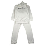 John Richmond Completo 2 Pezzi Felpa-Pantalone Tinta Unita per Bambino RGP26013CF BIANCO JOHN RICHMOND 