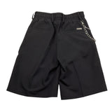 John Richmond Bermuda Tinta Unita con Elastico In Vita per Bambino RBP2522BE NERO JOHN RICHMOND 