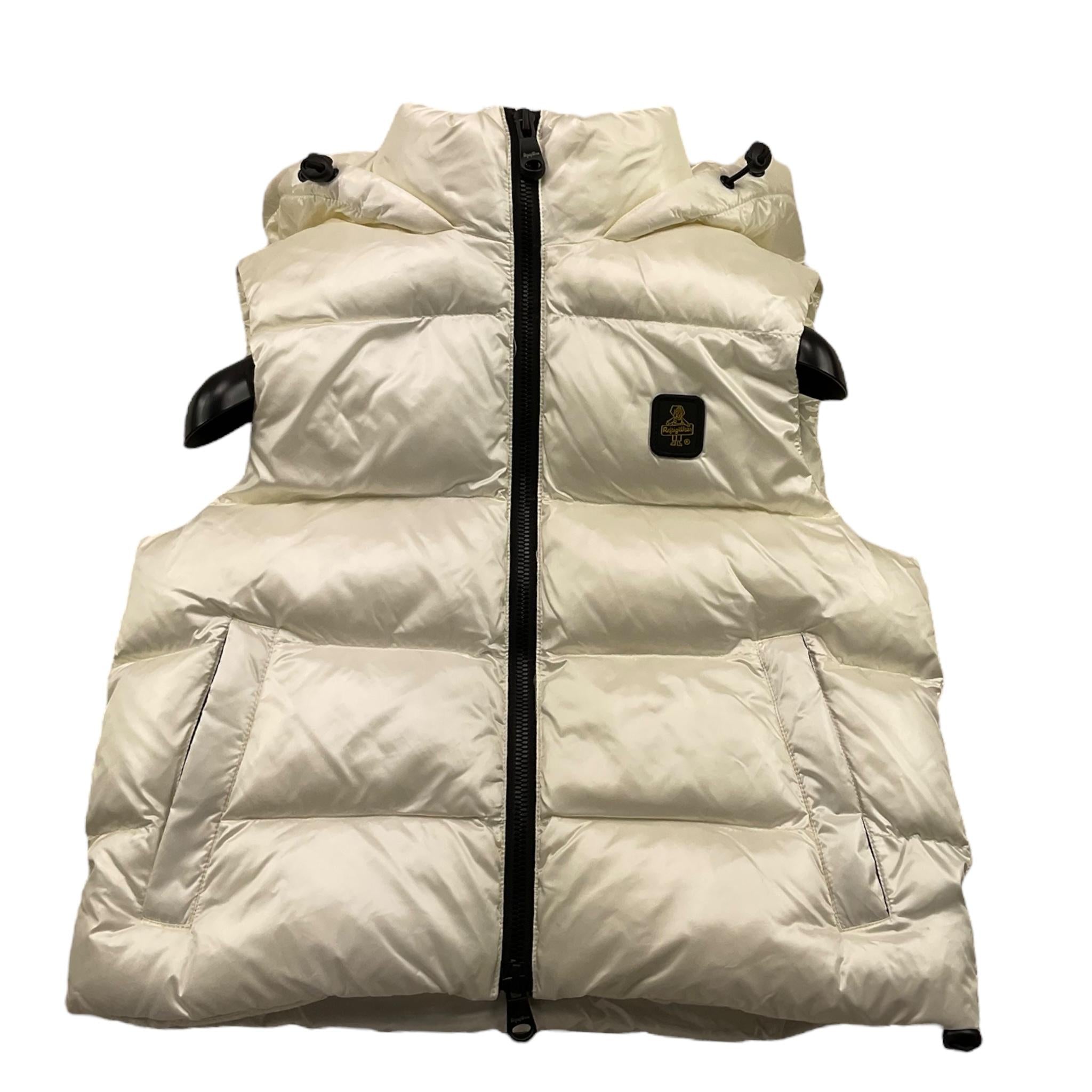 REFRIGIWEAR giubbino smanicato tinta unita cn cappuccio Panna per Bambina RWG962 PANNA REFRIGIWEAR 