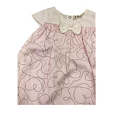 Emc Abito Mezza Manica Tinta Unita con Culotte Rosa per Neonata